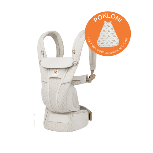 Ergobaby Omni Breeze nosiljka Natural Beige + gratis klasična vreća za spavanje 0-6/S slika 1