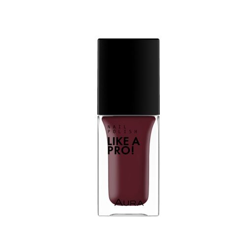 AURA Like a PRO! lak za nokte 121 Dark Plum Red slika 1