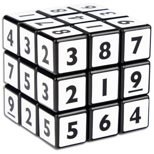 Sudoku kocka - bijela slika 1