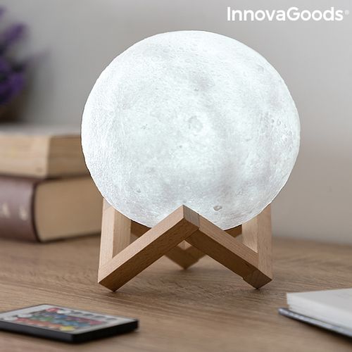 InnovaGoods Moondy punjiva LED svjetiljka oblik mjeseca slika 1