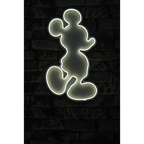 Wallity Mickey Mouse - Bela dekorativna plastična LED rasveta slika 2