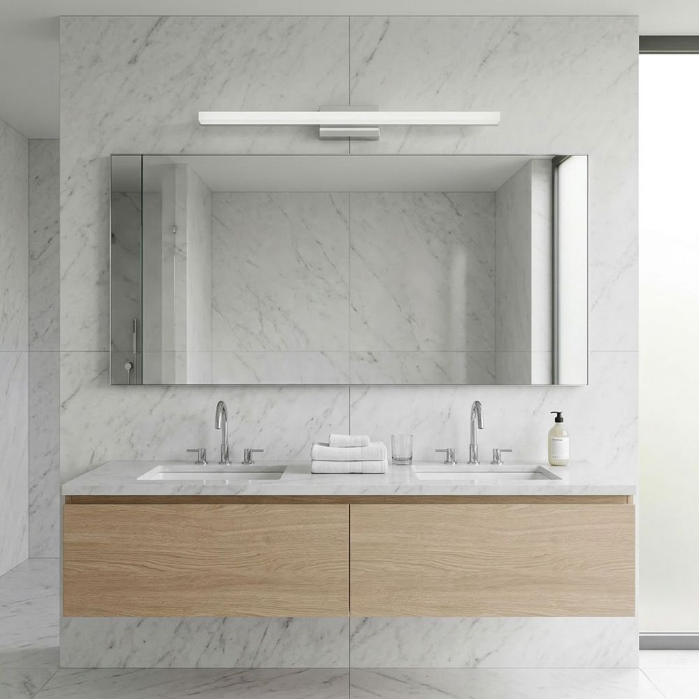 Zidni svijećnjak LED 80 cm APP1847-1W chrom slika 4