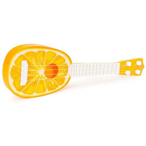 Eco Toys Ukulele Gitara Za Decu Narandža slika 2