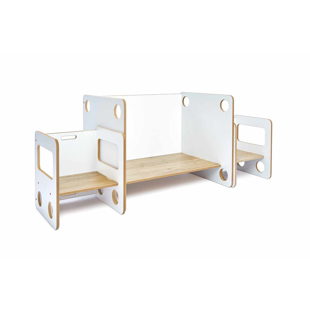 Set stola za djecu Goldfinch 2, boje: bijela, prirodna slika 15