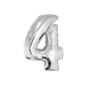 FG-C85S4 Folijski balon 4 Silver 92cm