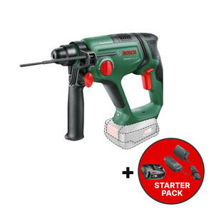 Bosch Akumulatorski bušaći čekić UniversalHammer 18V LI  + Starter Set 18V Alliance – baterija PBA 18V 2,5 Ah + punjač AL 18V-20 W