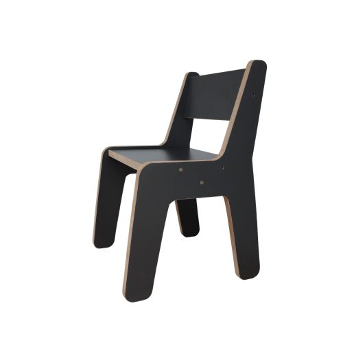 Woody Fashion Dječji stolni set MINI TABLE, antracit slika 3