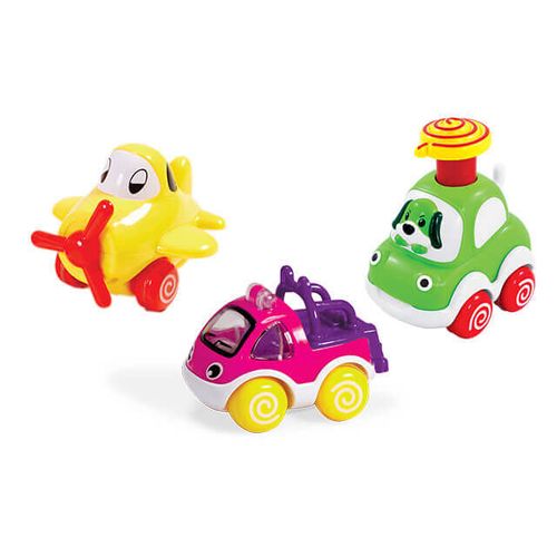 Edushape vozila Push&Pull Racers Trio Set slika 1