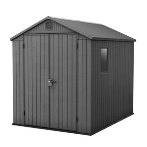 KETER kućica za vrt DARWIN,  6 x 8 m, tamnosiva