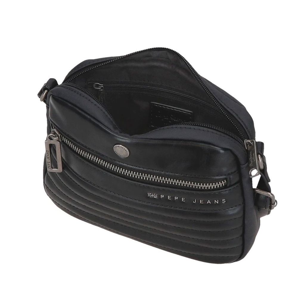 Pepe Jeans torba na rame 21 cm ženska, biker 7155541, crna slika 3