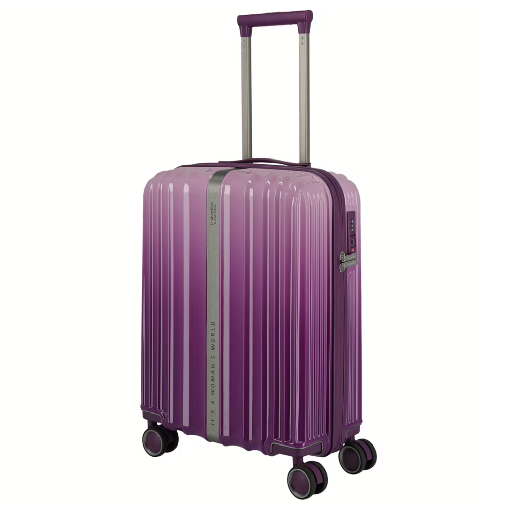Travelite kofer 55 cm ABS Lascana 077449-17, ljubičasti slika 1