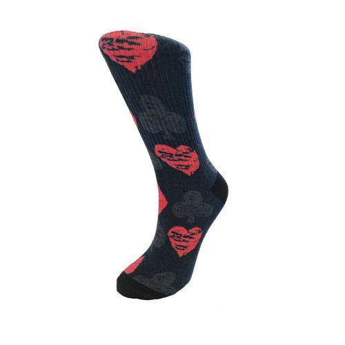 SOCKS BMD Štampana čarapa broj 1 art.4686 veličina 43-44 Srce slika 1