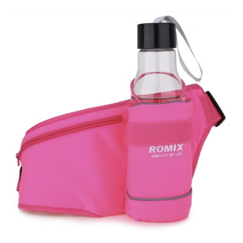 Torbica oko struka Romix RH23 za bidon pink slika 1