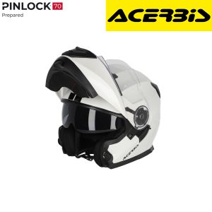 Modularna - flip up kaciga za motor Acerbis Serel 2206 - Bijela vel.XS