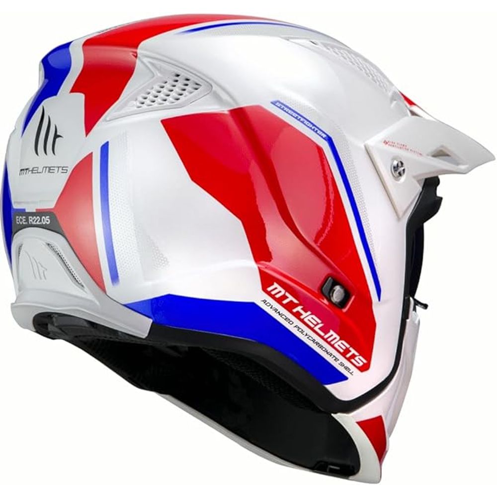 MT Helmets MT Streetfighter SV Twin B7 gloss pearl blue slika 3