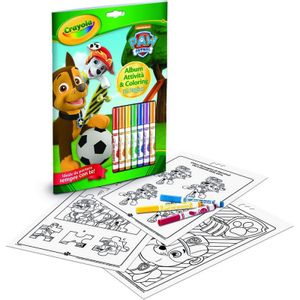 Crayola Bojanka Sa Stikerima Flomasterima Paw Patrol