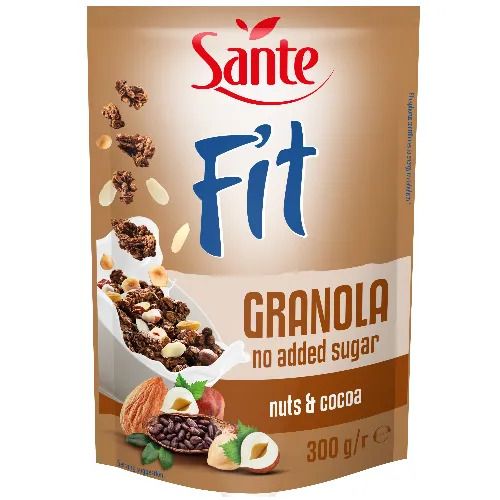 Sante granola Fit Kakao I Orašasti Plodovi 300g slika 1