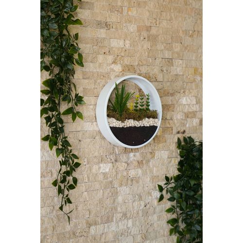 Smooth Hydrangea Green
Brown
White Decorative Metal Wall Accessory slika 9