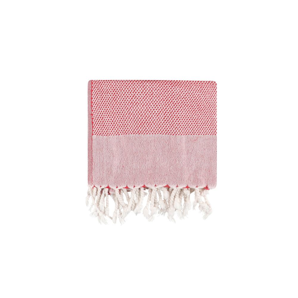Retro - Crvena Fouta (Plažna Peškir) 90 x 175 cm slika 3