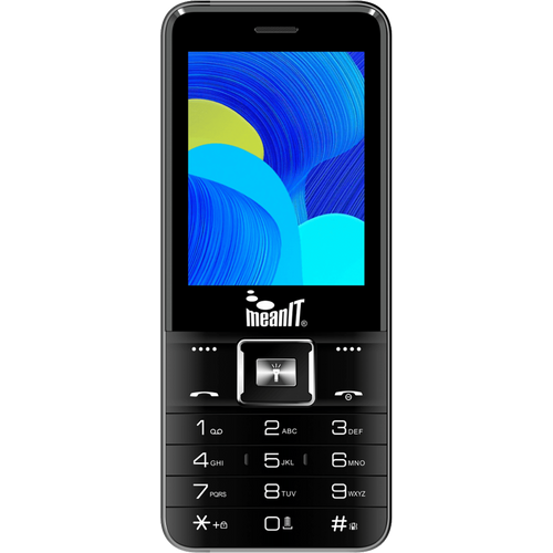 MeanIT Mobilni telefon, 2.8"" zaslon, Dual SIM, BT, FM radio, crna - F2 Max Black slika 1