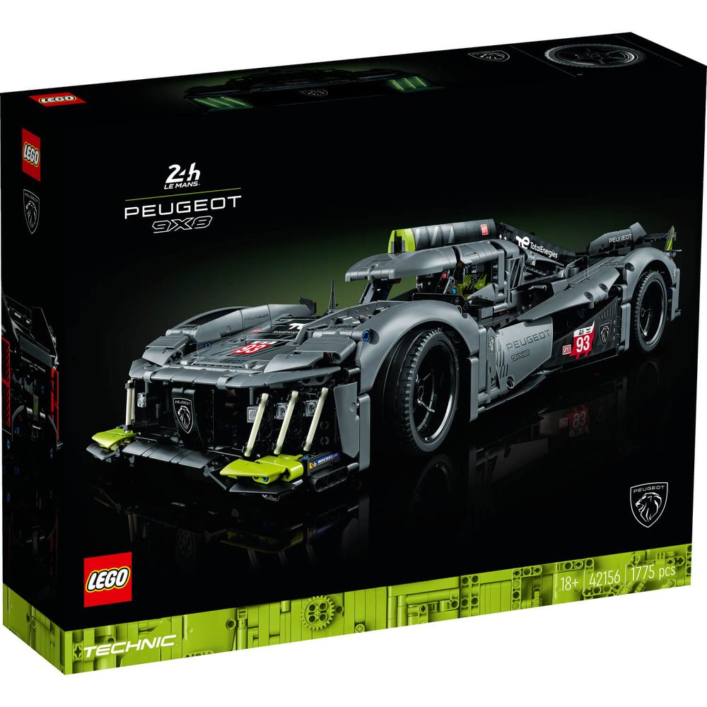 LEGO 42156 PEUGEOT 9X8 24H Le Mans Hybrid Hypercar slika 1