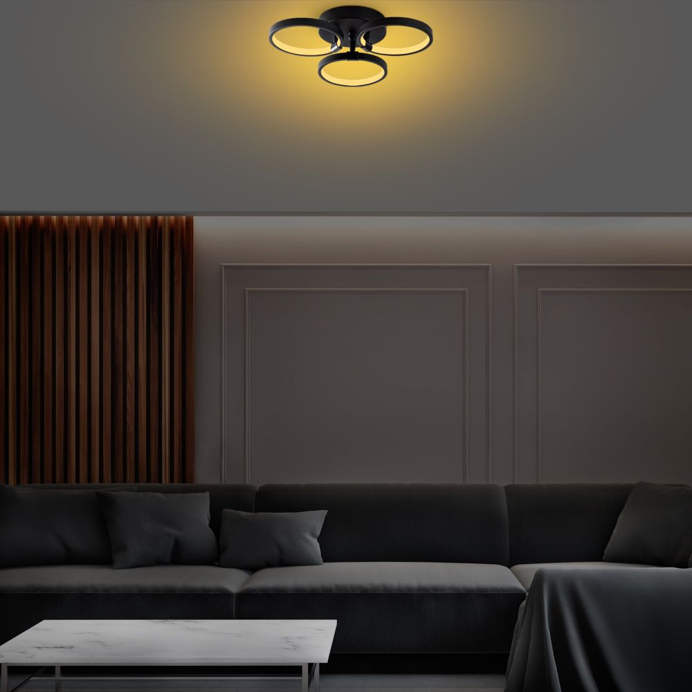 Luster Halka-13310 u Crnoj Boji slika 3
