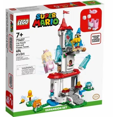 LEGO® SUPER MARIO™ 71407 Kostim Cat Peach i ledeni toranj – proširena staza slika 1