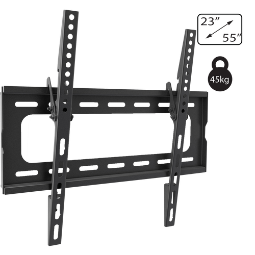 Amiko Nosač zidni za TV prijemnik 23" - 55", 45 kg, 2D - Wallmaster 23-55 Tilt slika 1