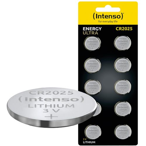 (Intenso) Baterija litijska, CR2025/10, 3 V, dugmasta, blister  10 kom - CR2025/10 slika 2