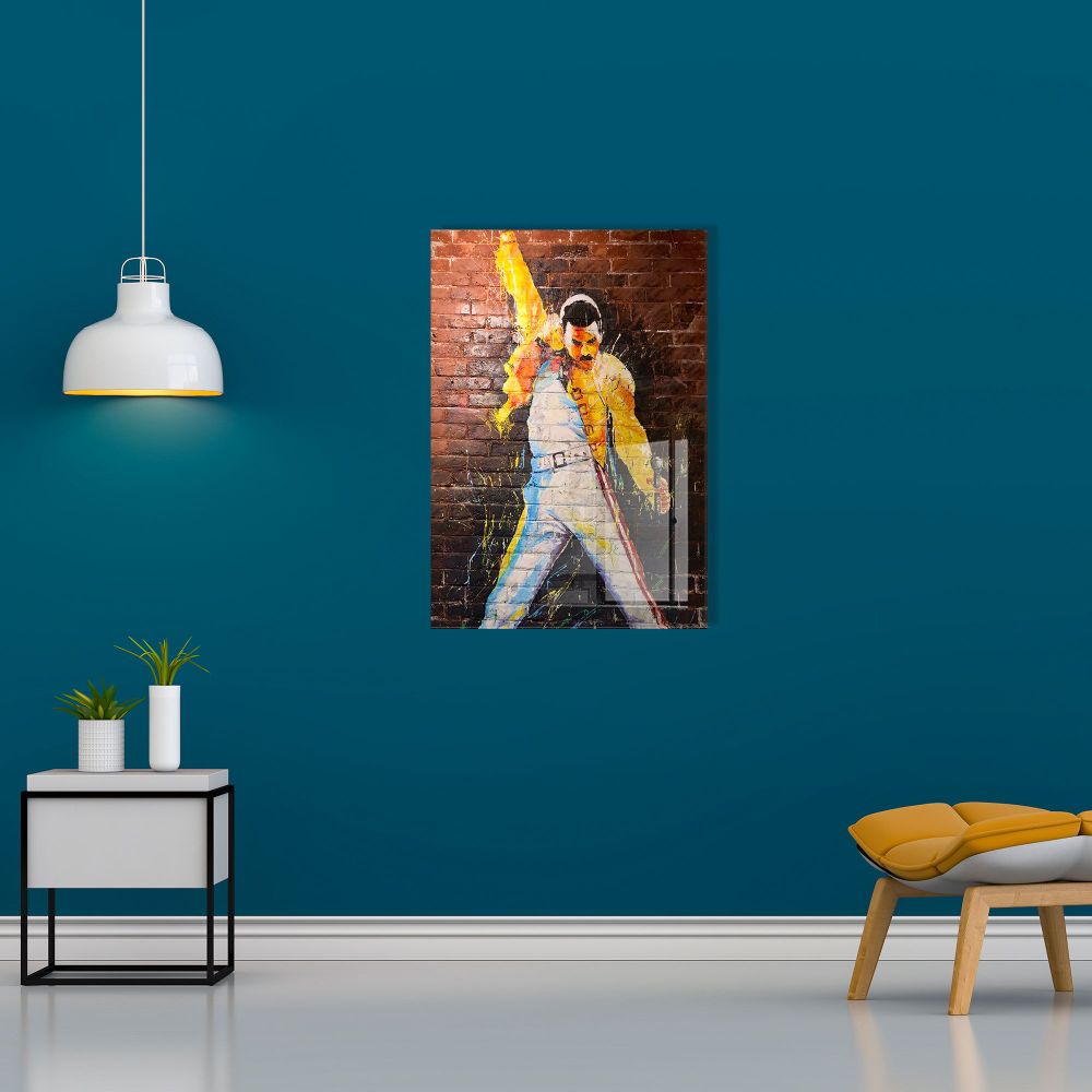 UV-616 - Dekorativna Slika na Kaljenom Staklu, Višebojna, 50 x 70 cm slika 2