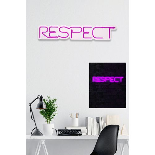 Wallity Ukrasna plastična LED rasvjeta, Respect - Pink slika 10