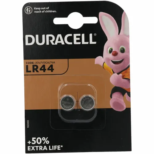 Baterija Duracell Alkalna LR44 slika 1