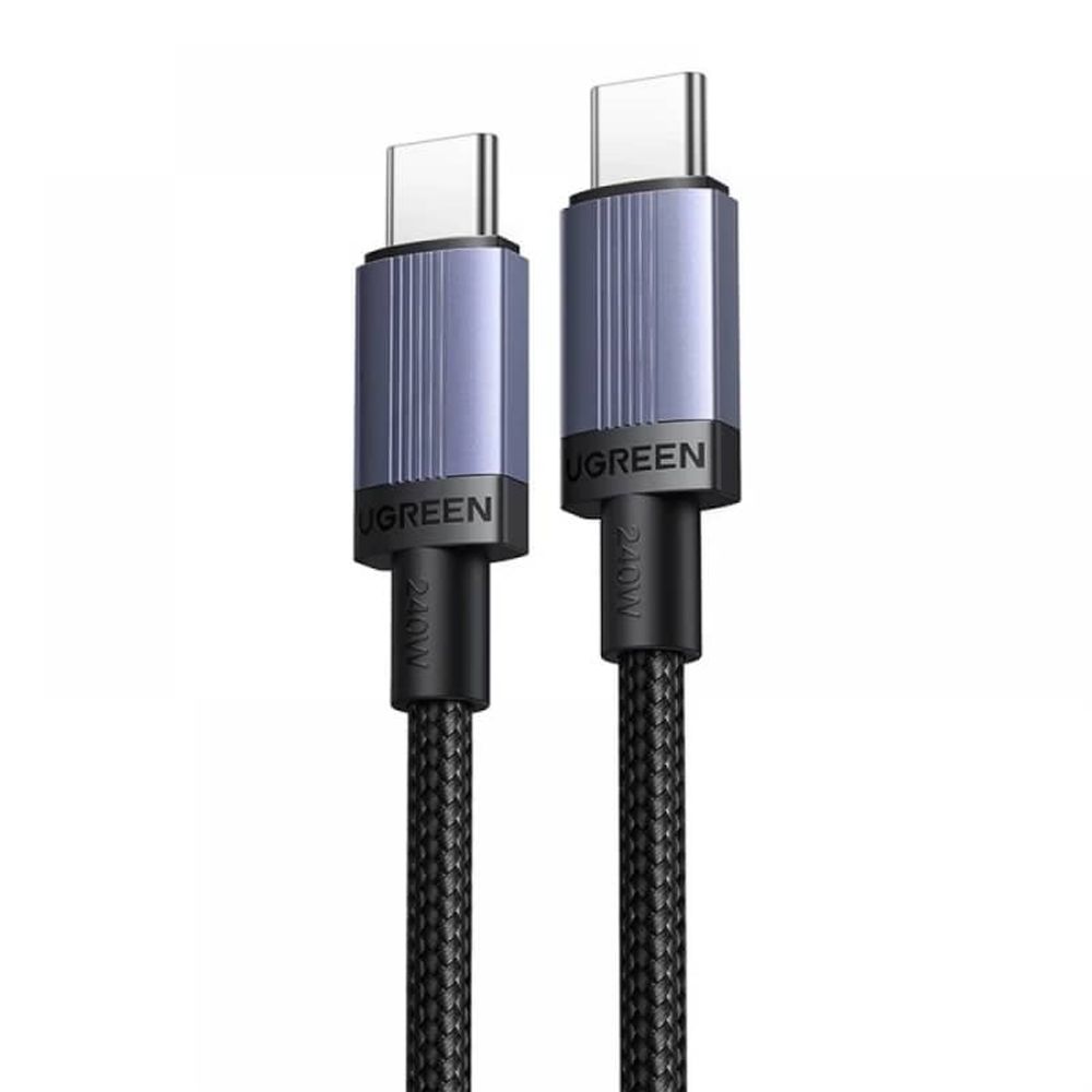 USB-C na USB-C kabel UGREEN L532- 240 W - 2 m- sivi slika 2