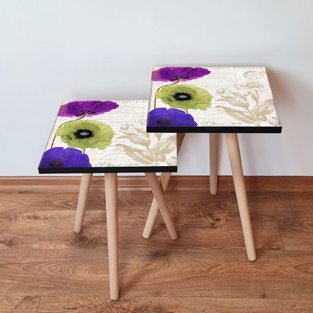 Nesting stolovi 2Shp310 - (2 komada) - boje: višebojni slika 1