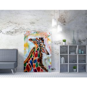 WY168 (70 x 100) Multicolor Decorative Canvas Painting