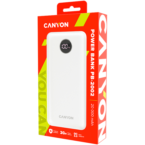 CANYON PB-2002 Power Bank 20000mAh Li-poly Baterija slika 4