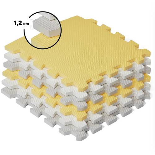 Kinderkraft LUNO puzzle - Žuta slika 5