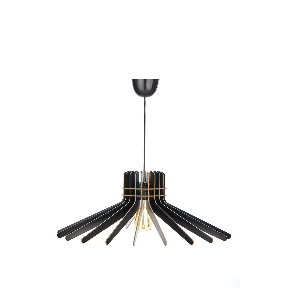 Luster Boomerang - Crni dizajnerski luster slika 3