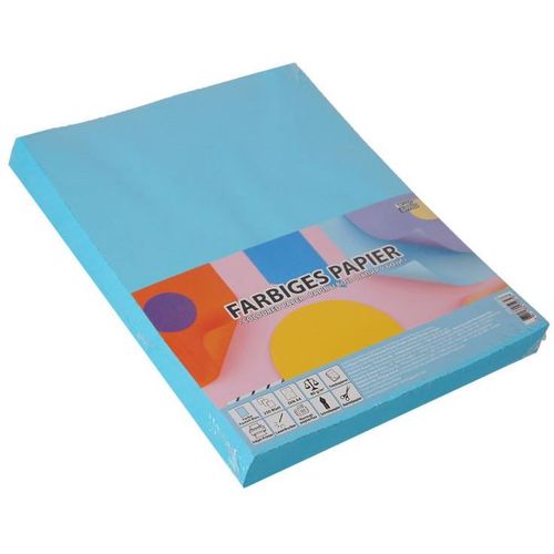 TipTop Office Papir u boji A4 250/1, pastel plava slika 2