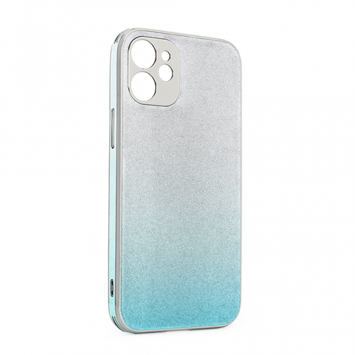 Torbica Glass Glitter za iPhone 12 Mini 5.4 plava slika 1