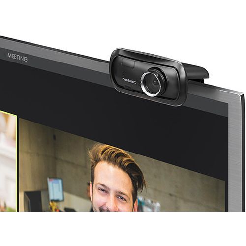 Natec NKI-1671 LORI, Webcam, Full HD 1080p, Max. 30fps, Manual Focus, Viewing Angle 70°, Black slika 4