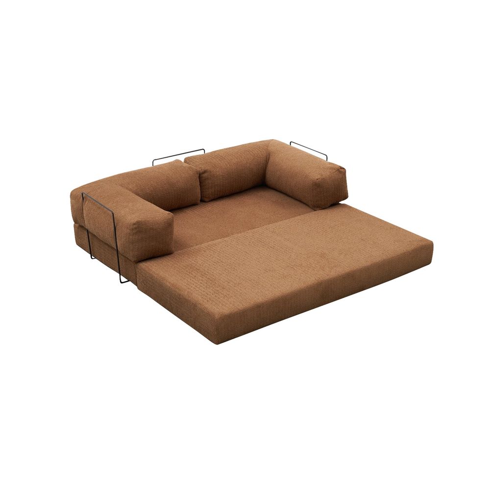 Comfort Mini - Smeđi Ugaoni Sofa slika 8