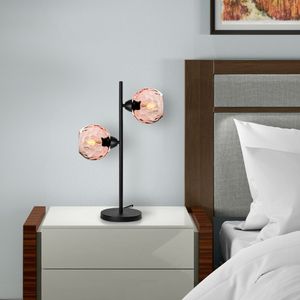 Benek - 15 - 14553 PinkBlack Stolna Lampa