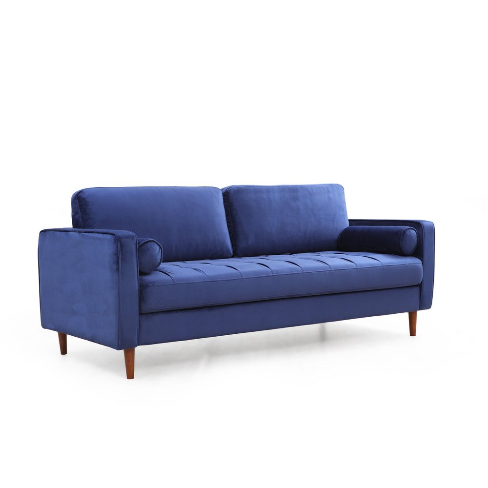 Sofa Rome - Tamnoplava 3-sjedalna slika 6