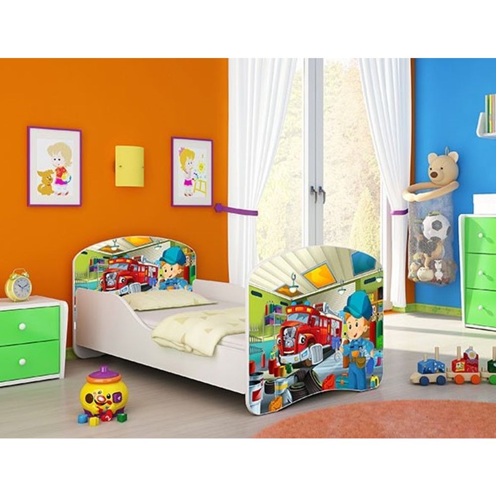 ACMA Dječiji krevet Acma I - 140x70cm - Dezen 45 slika 1