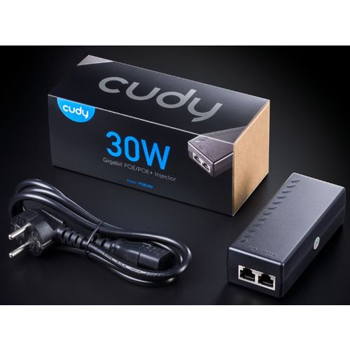 Cudy POE200 30W Gigabit PoE+/PoE Injector, 802.3at/802.3af Standard, Data and Power 100 Meters slika 4