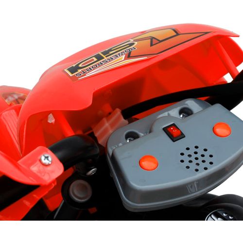 Dječji električni crveni motocikl slika 31