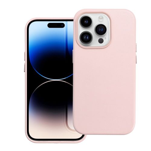 Kožna maska Mag Cover za iPhone 14 Pro sand pink slika 2