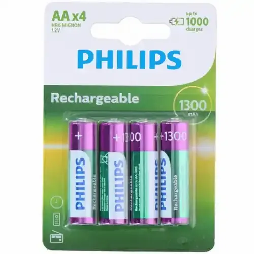 Punjiva baterija Philips AA NiMh 1300mAh slika 1