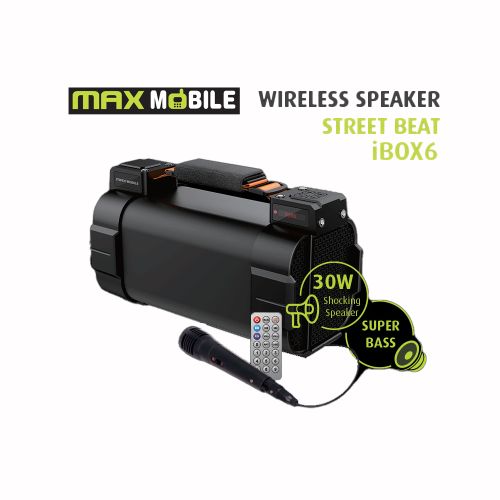 MaxMobile zvučnik bluetooth STREET BEAT iBox 6 BLACK Z.Boys slika 2